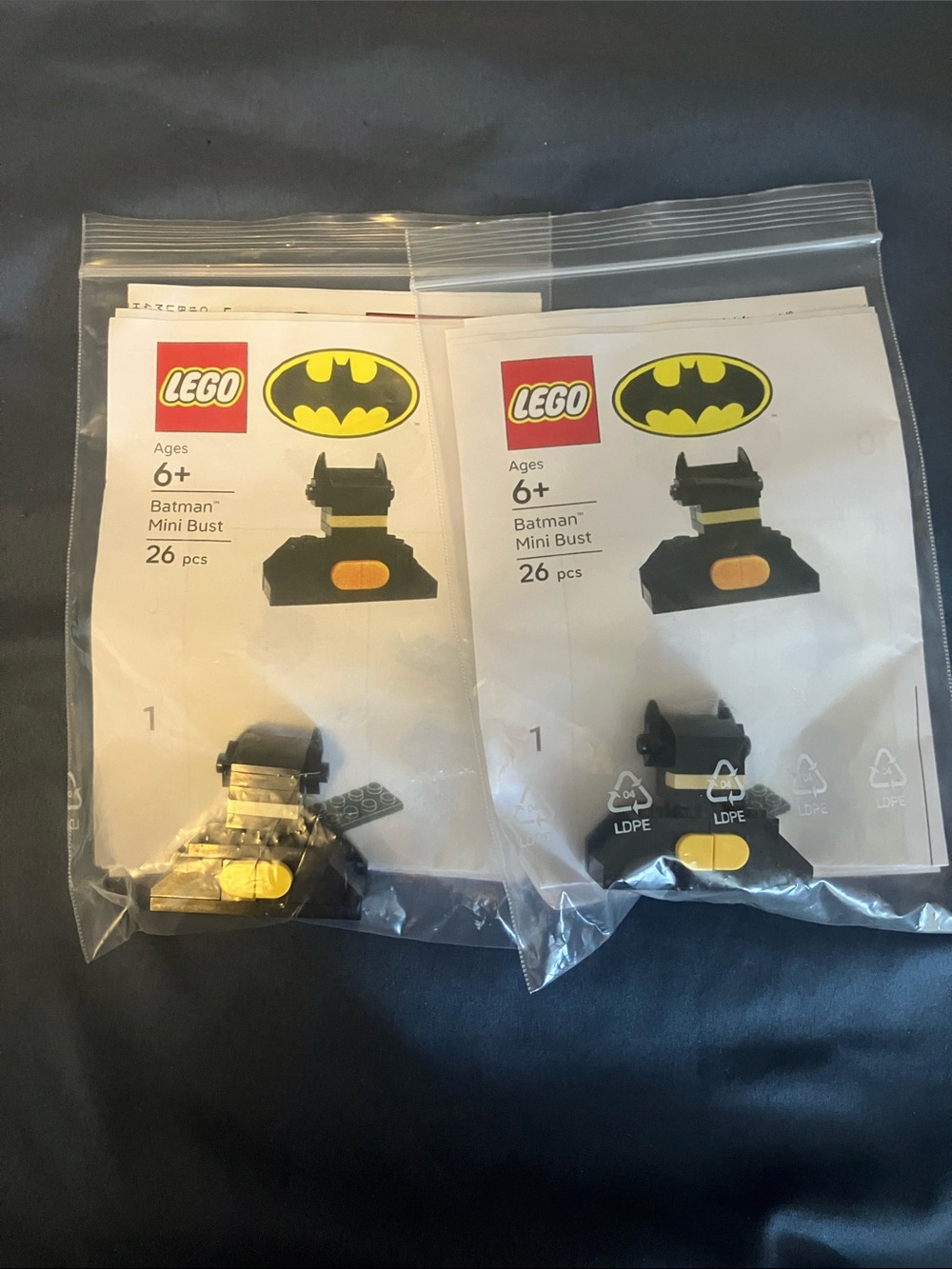 Lego Batman Mini Bust x2